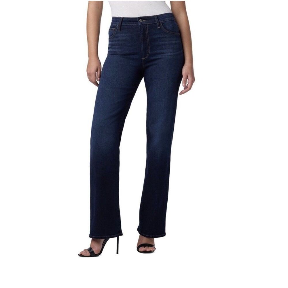 Joe’s Wide Leg Jeans Save Tonight Size 29 Inseam 28 Dark Washed